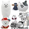Anime The Battle Cats Plüschtiere Großer Krieg Neko Stoffpuppen Figur Tier Heimdekoration Plüschtier Geburtstag Weihnachtsgeschenke