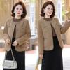 2025 Autumn/Winter Slimming Coat for Young Mothers - Chic Style for Middle-Aged & Elderly Women