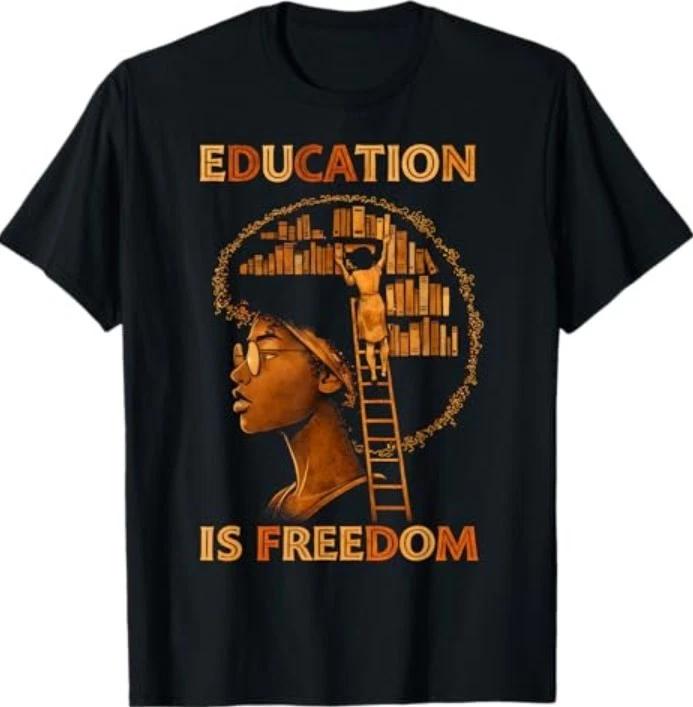 Black History Month Black Leaders African American Teachers T-Shirt S