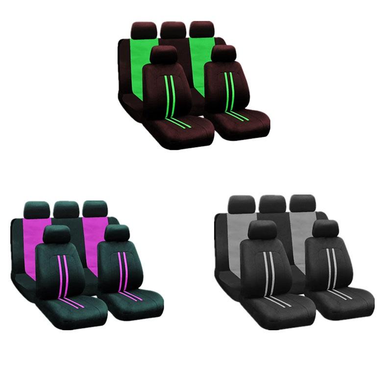 Car Fashion Universal Seat Covers Full  Car Protector Car Front Seat Seat Back