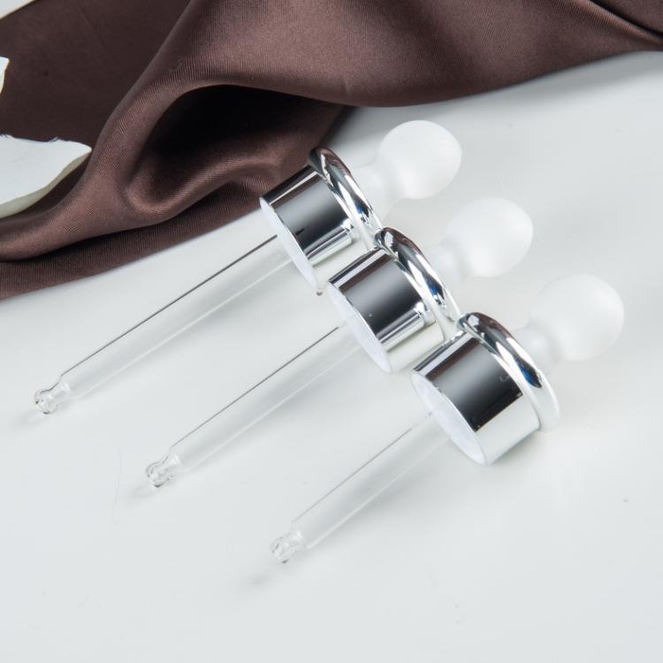 Transparente Glas-Serum-Tropfflaschen - Versiegelt, Leer, Wiederbefüllbar Hautpflegeflaschen