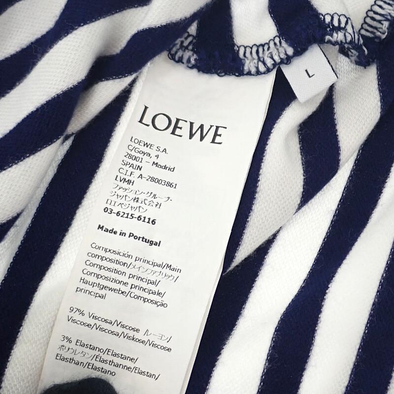 LOEWE  S359Y23X89 L Tank top Navy Polyurethane Women