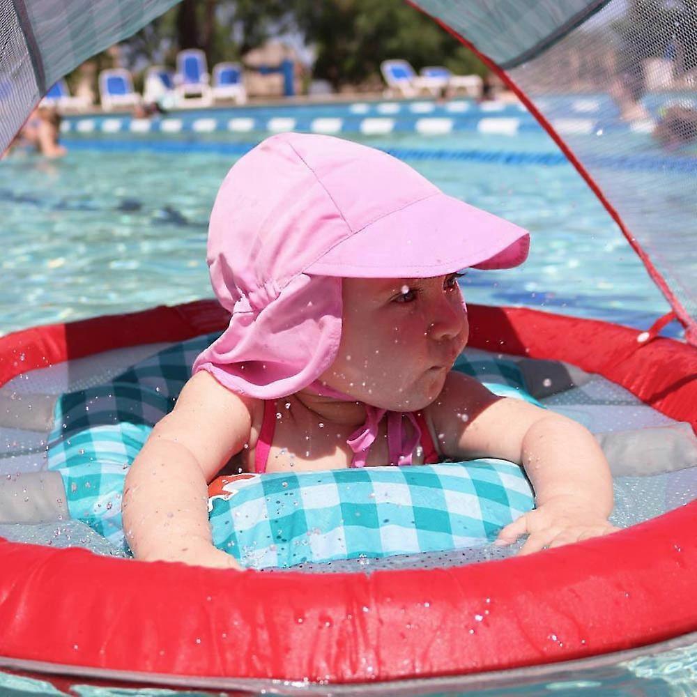 Dww- Sun Hat for Baby Boys or Girls Summer Beach Hat for Children Cap with Adjustable Brim Soft for Children