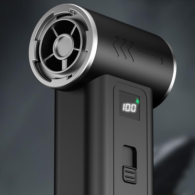 Easy Carry Handheld Car Vacuum & Air Blower Double Function Fan Small ABS Car Vacuum Cleaner for Home Office Use