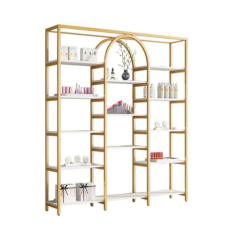 Elegant Display Stand: Nail Art and Skincare Storage Rack for Beauty Salons