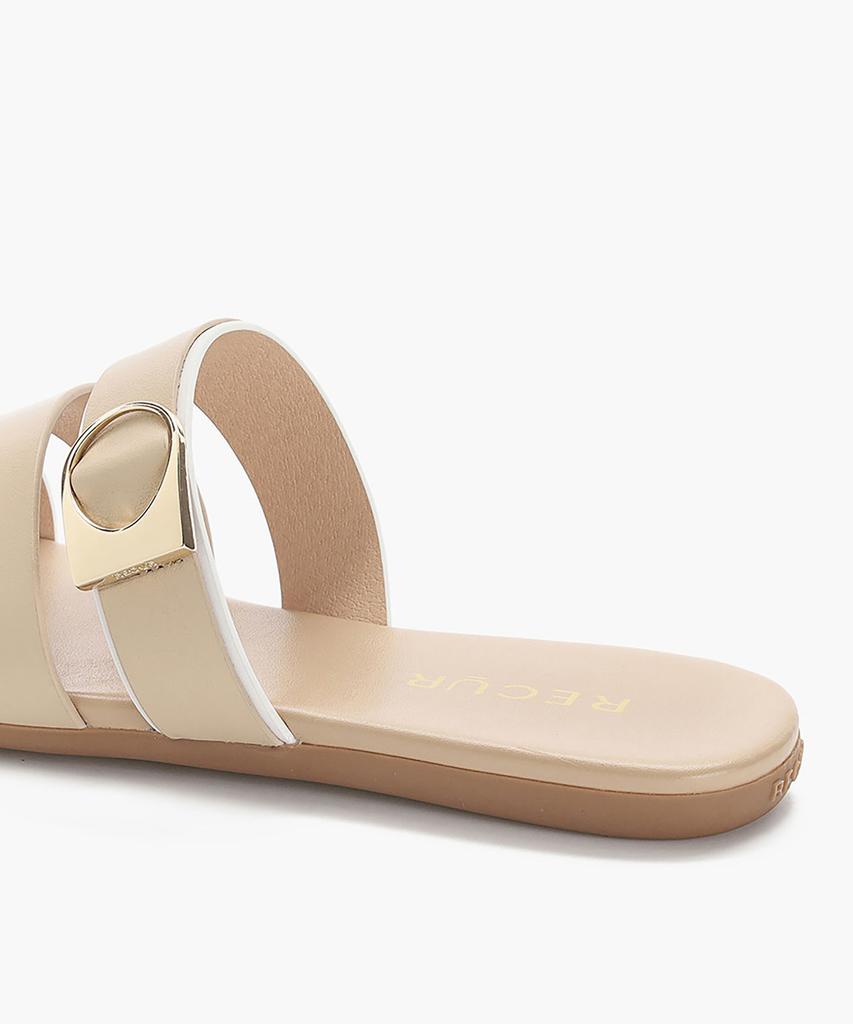 Recur Ecur Anello Modern Triple Slide Sandals Skin 1251