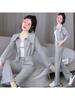 Women's Two-Piece Set: Long-Sleeve Jacket & High-Waist Flared Pants - Casual Sportswear for Spring & Autumn