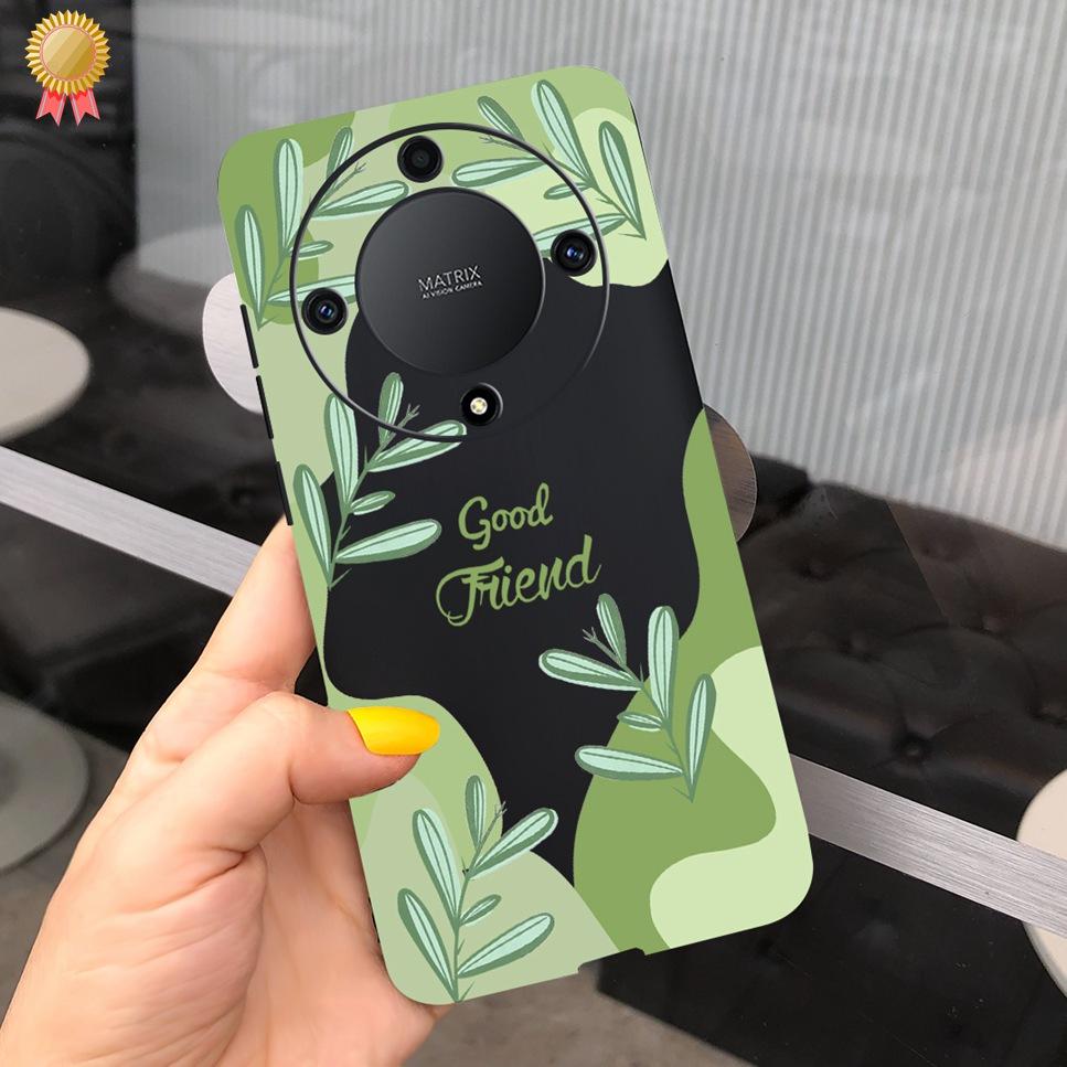 Luxury Case For Honor X9a Soft TPU Capa COOL New Cute Animal Painted Back Coque For Honor X9a X8A X7A 9XA 8XA 7XA  Bumper Bags
