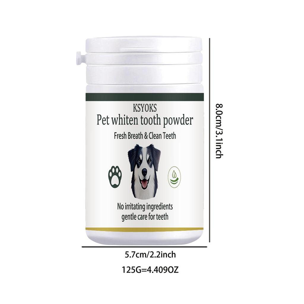 Pet Tooth Powder Brings a Delicate and Clean Feeling, and After Cleaning