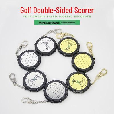 Dual-Sided Golf Stroke Counter - 18 Holes, 2 Color Options, Practical & Convenient Accessory