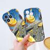 Cute Cartoon Pattern Cream Texture Casing Wavy Edge Soft Silicone Cover Phone Case for Samsung