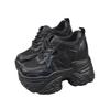 Platform Dad Shoes Women's New Casual Muffin Heightening Shoes Lace-up High-quality Women's Shoes Winter New