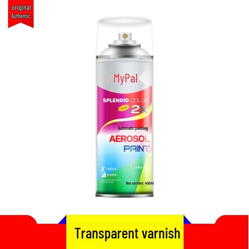 Chrome Self-Spray Stainless Steel & Rust-Proof Paint for Electroplated Metals, Galvanized Surfaces in Silver, Black, & White