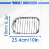 Chrome Car Front Bumper Kidney Grill Racing Grille Single Slat for BMW E46 4 Door Sedan 1998 1999 2000 2001