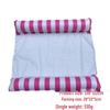New Arrival Adult Inflatable PVC Water Lounger - Striped Mesh Floating Hammock