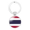 Decorative Keychain Showcasing Asian Country Flags Perfect For Birthdays And Parties