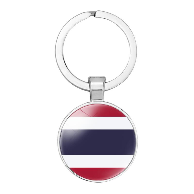 Decorative Keychain Showcasing Asian Country Flags Perfect For Birthdays And Parties