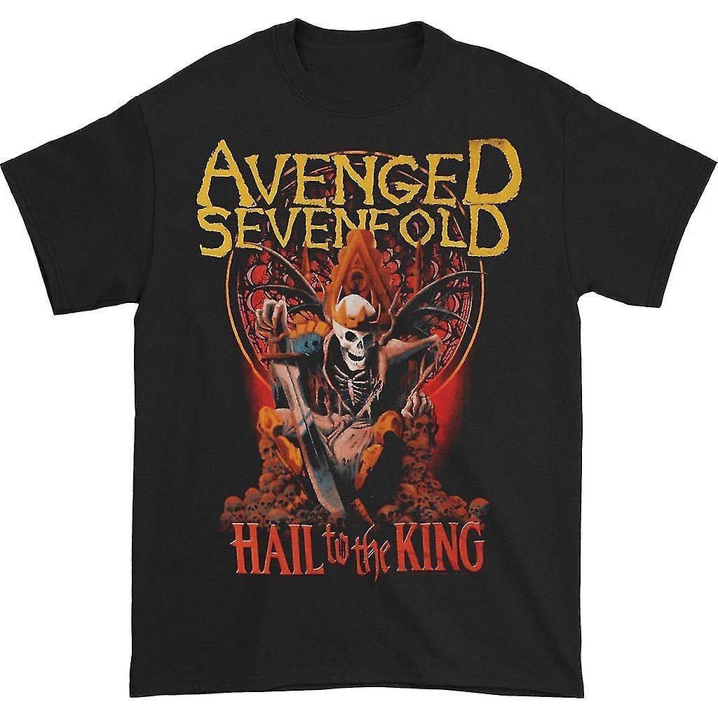 Avenged Sevenfold T-Shirt New Day Rises Hail The King Band New Black Official XL