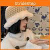 Fuzzy Womens Winter Bucket Hat Elegant And Warm Cashmere Blend Style