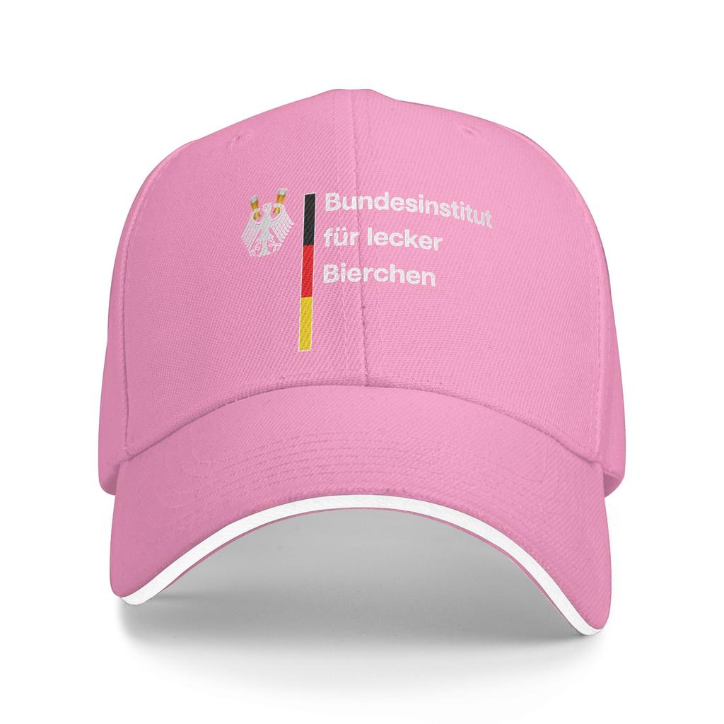 GerUnisexFederal Institute for Delicious Beers Sandwich Baseball Caps Casual Unisex Breathable Sun Cap Sport Hats