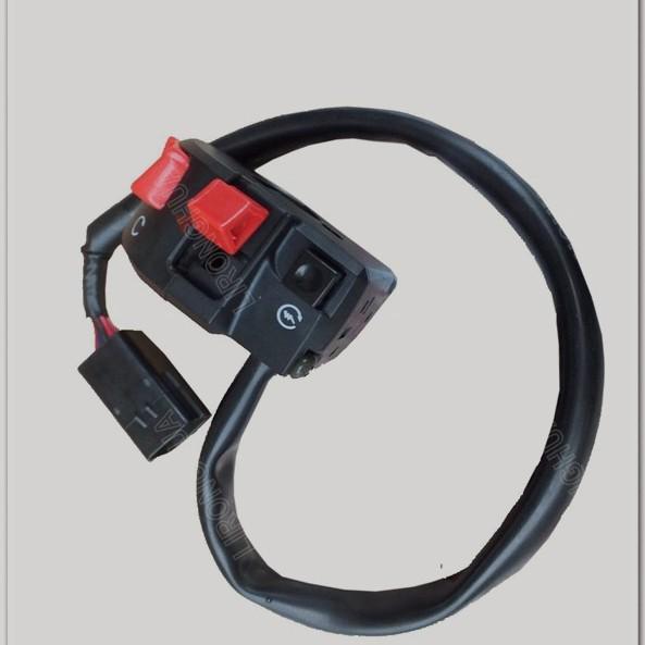 Huanglong BJ600GS Headlight Left/Right Handlebar Switch for Start, Turn Signal, Horn, Light