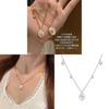 Retro Art Deco Gold Plated Necklace For Ladies With Geometric Shape And Classic Style