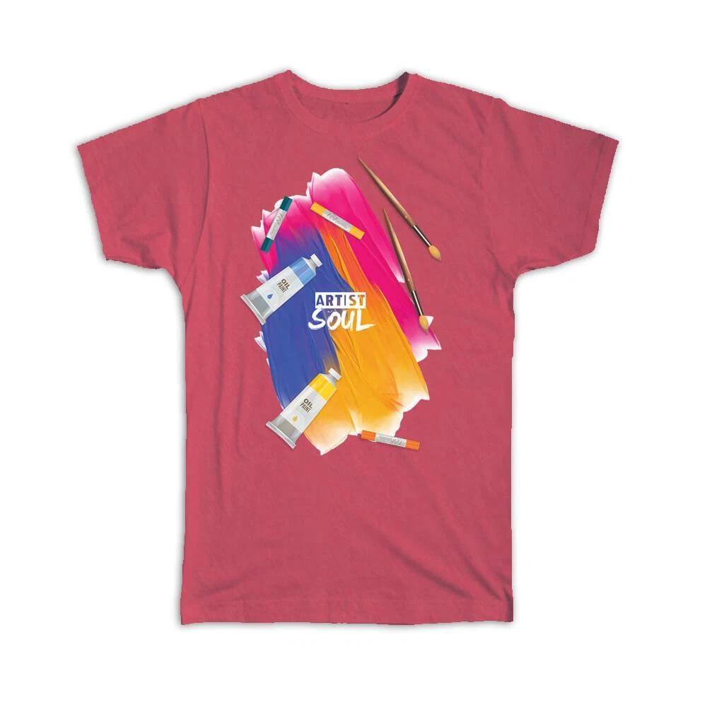 

Gift T-Shirt : Brush and Paint Artist Soul Artistic 2XL