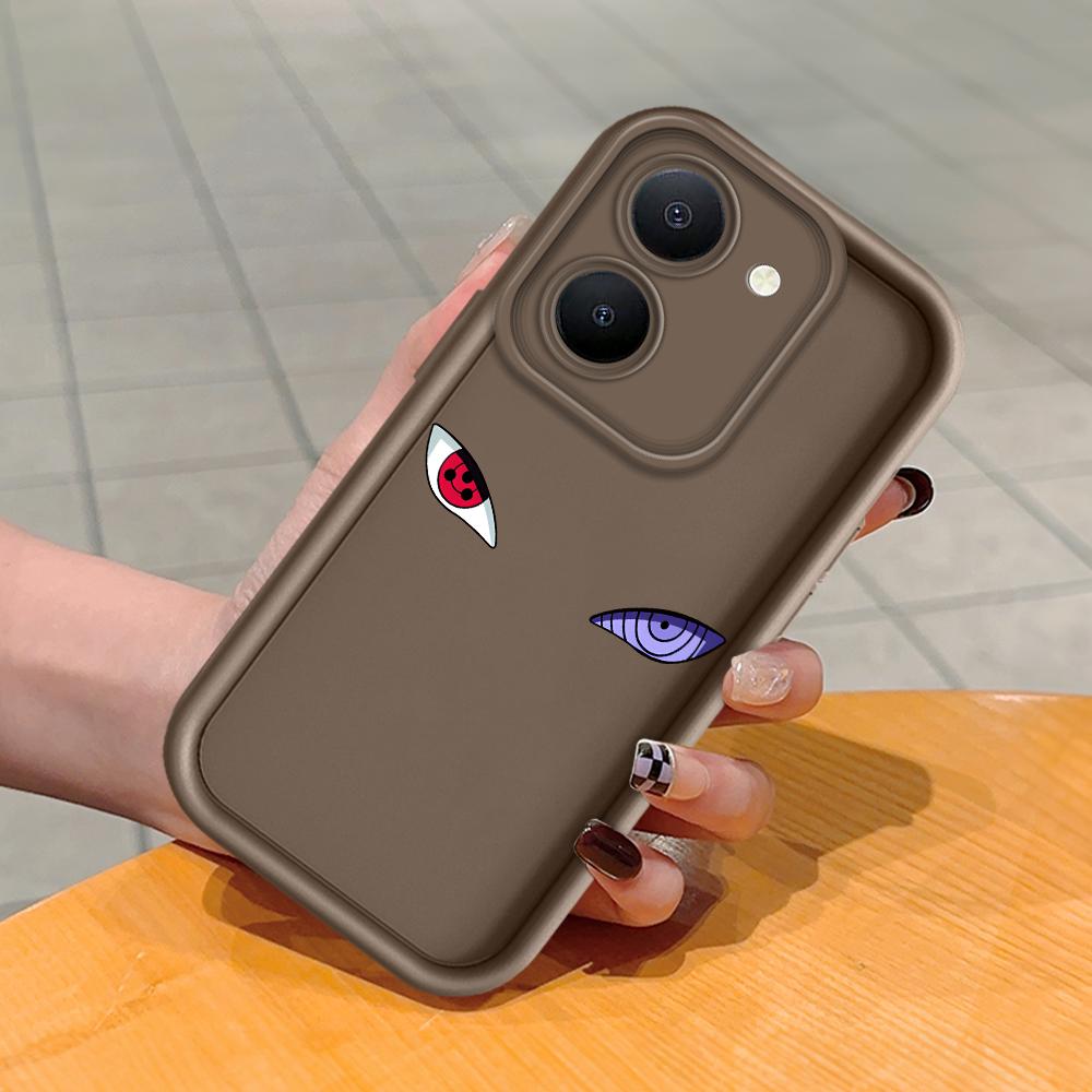 Myk silikon firkantet stige Utskriftsmønster Telefondeksel Helt deksel Kamera Støtsikker beskyttelse Gummideksel for Vivo