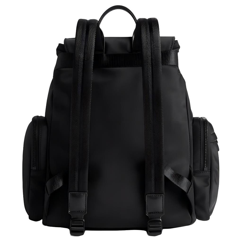 DSQUARED2 Printed Logo Nylon Backpack Women backpacks Black BPW003311708210M063