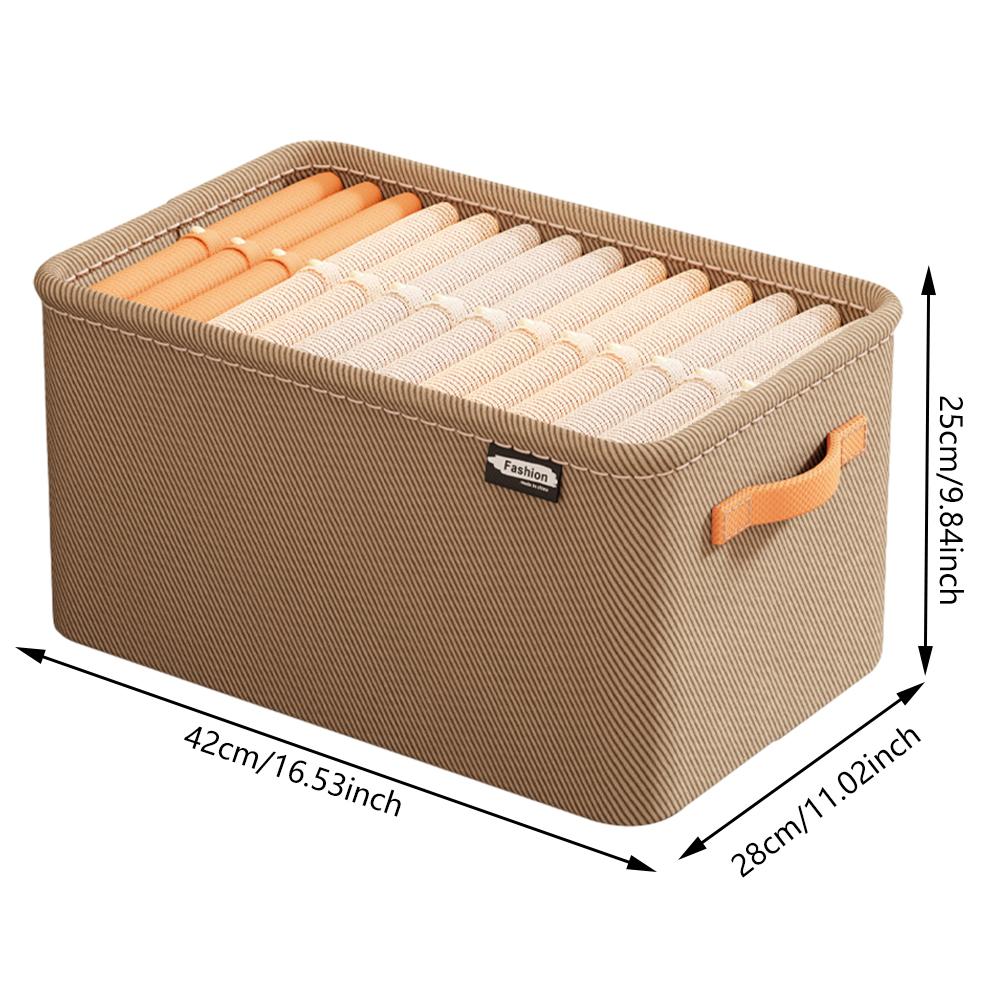 Clothing Storage Basket Pants Sweater Storage Cabinets Drawers Organizer Versatile Thicken Foldable Home T-Shirt Storage Box