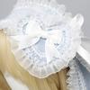 Lovely Rabbit Ear Hairband Anime Costume Hairband for Women Girl Party Headwrap Y2K Halloween Lace Bowknot Wide Headband