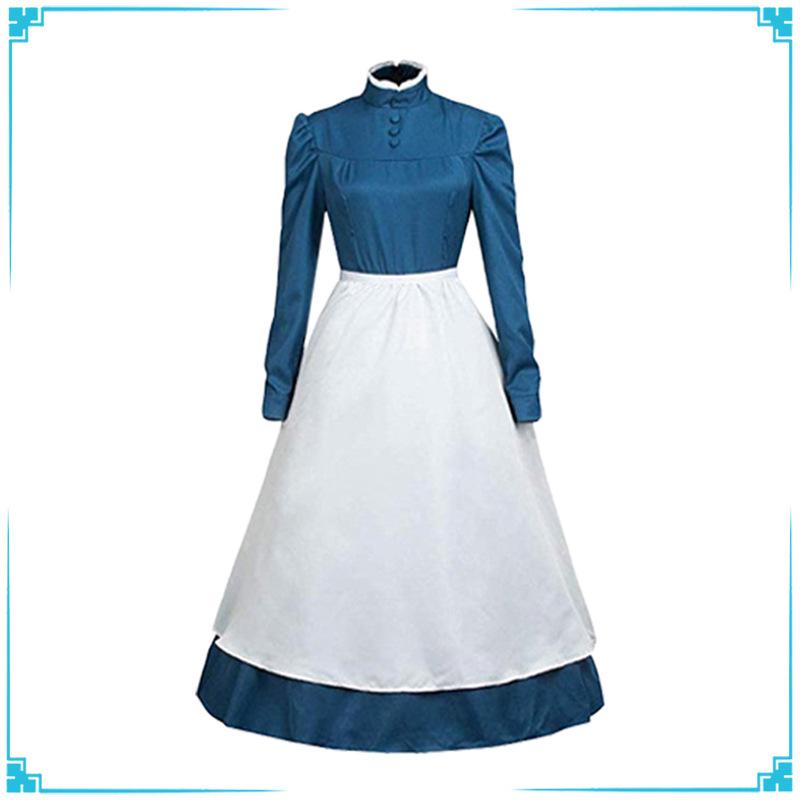 Sophie Cosplay Blue Dress by Haruharu – Women's Role-Playing Costume