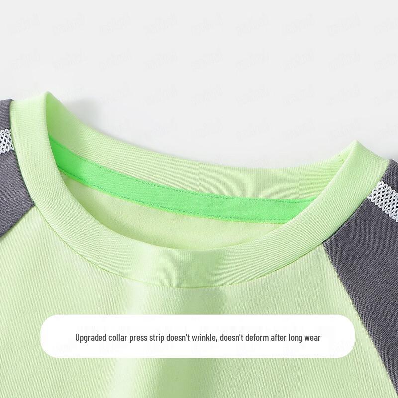 MQDMINI Boys' Cooling Soccer Sports T-Shirt & Shorts Set