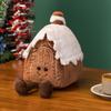 Adorable Christmas Gingerbread Man Plush Toy Pillow Doll Ornament