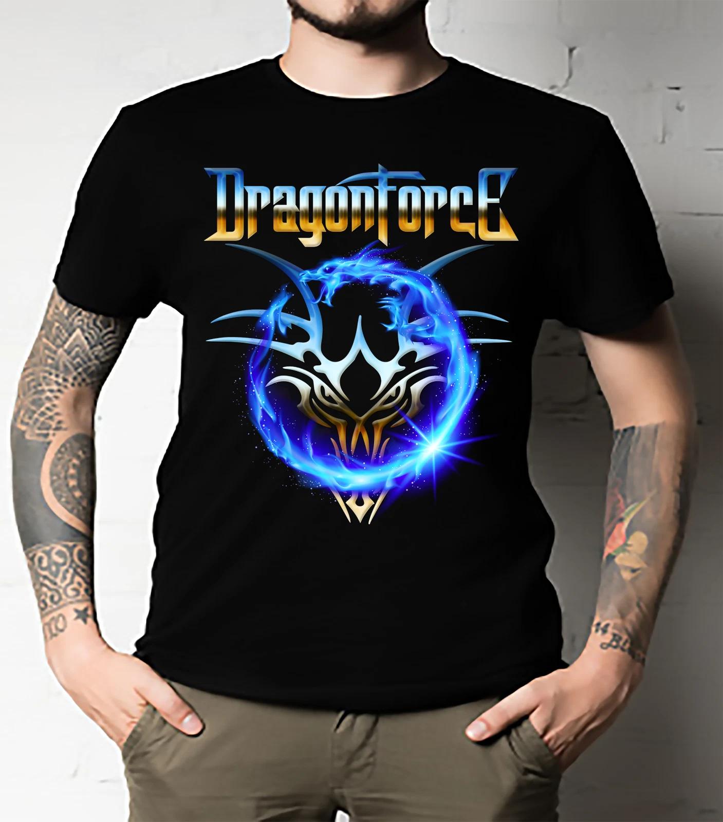 Men s and Women s T-shirts DragonForce Power Metal Official XXXL