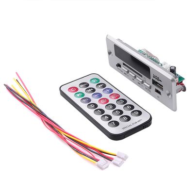 Car Bluetooth 5.0 MP3 Decoder Board Handsfree USB Car MP3 Player 12V Audio Module Support USB FM TF Radio Board Module Music Sp