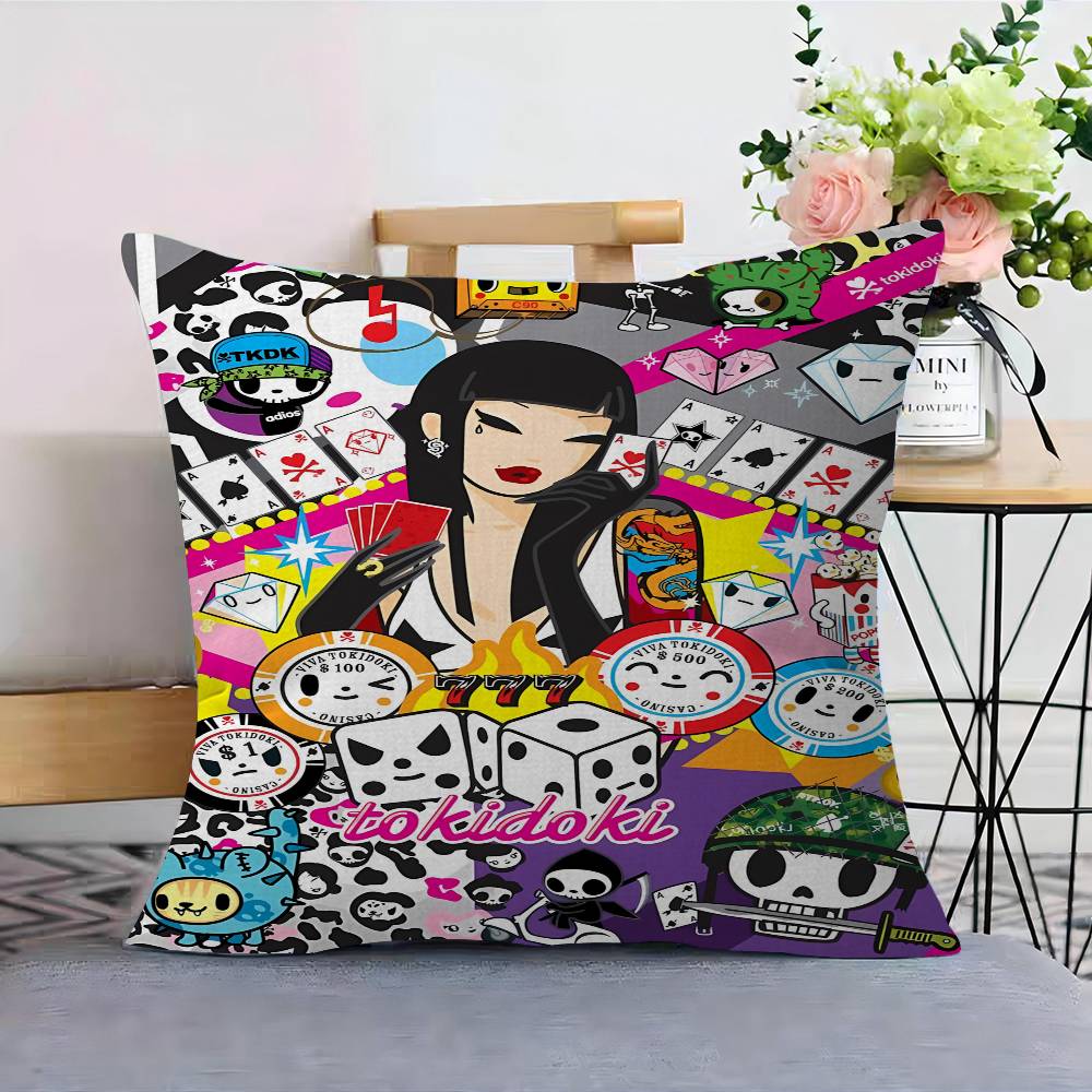 Japan Tokidoki Pillow Cover Sofa Cushion Cover Home Room Decoration Children Gift