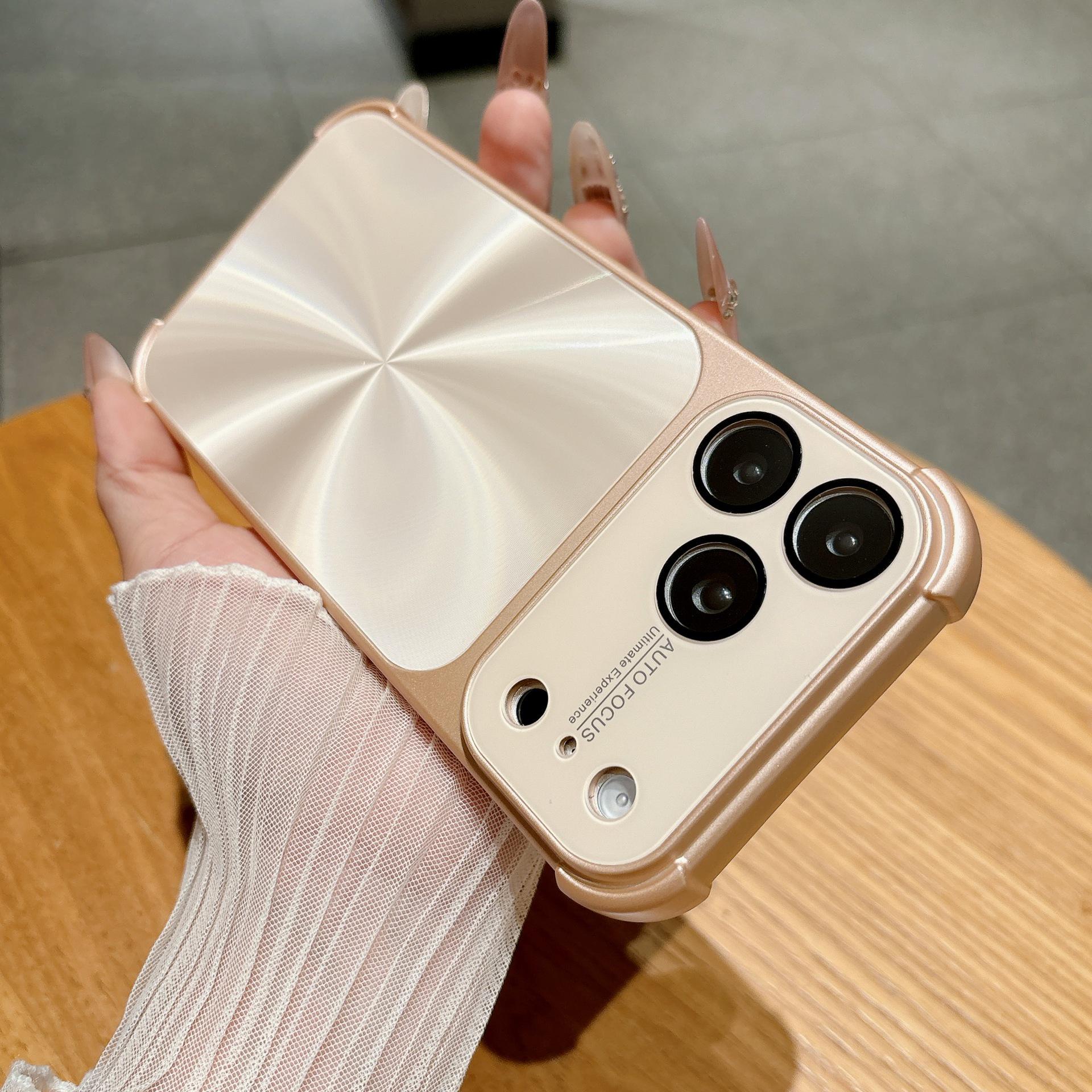 

Compatible with iPhone 17 Pro Max: Laser Aurora Case with Airbag Drop-proof Protection and Full Lens Coverage Film iPhone 12 Pro