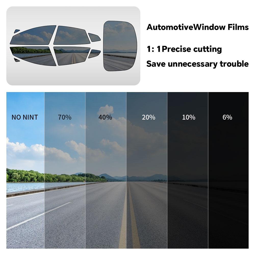 Pre-Cut Window Privacy Tint Film for Tesla Model 3 2024 Highland - Solar UV Protection Car Interior Sticker
