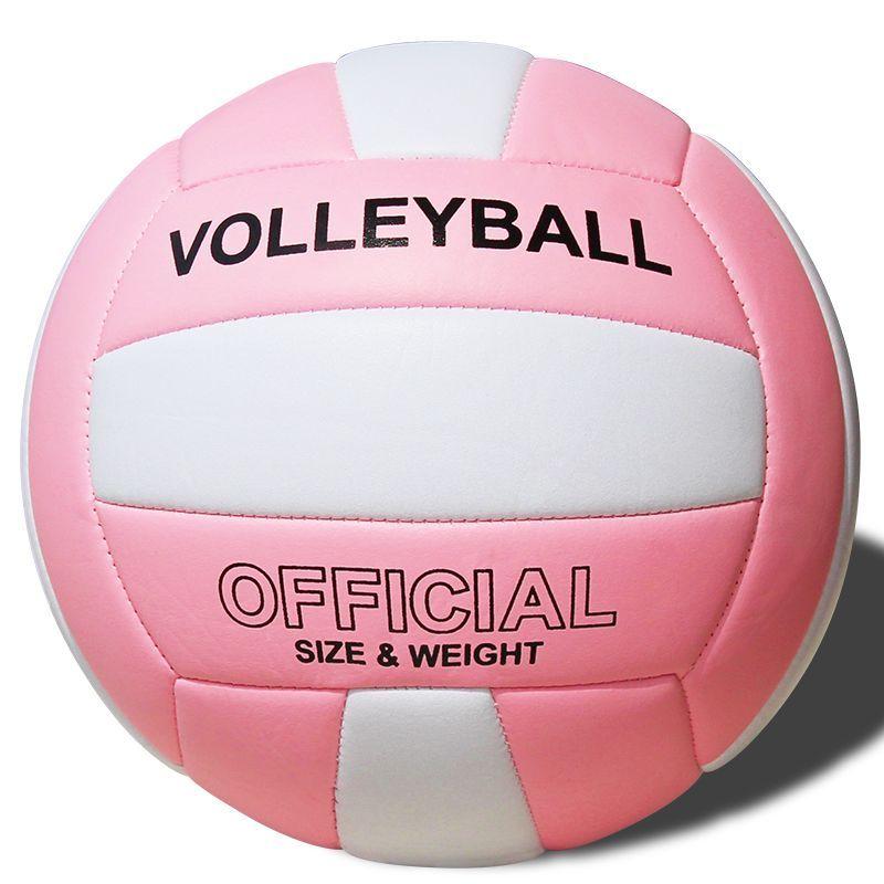 Standard Size 5 Volleyball PVC Wear-resistant Explosion Proof Training Game Ball High Bouncy Machine Seam Beach Volleyball