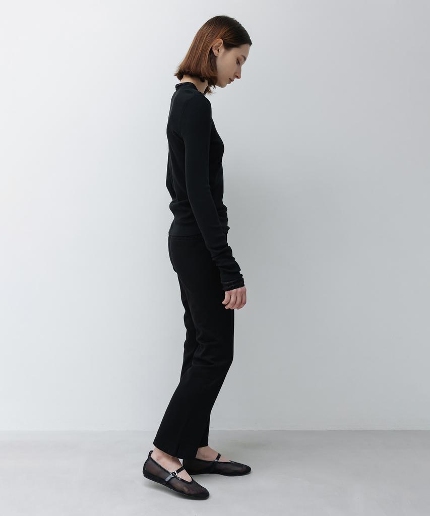 INSILENCE WOMEN W Supima Cotton Long Sleeve T-Shirt Black