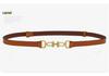 Women's Genuine Leather Retro Skirt Belt - 2023 High-End Design for Sweaters & Outerwear.
