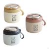 Bento Box with Detachable Food Storage Jar, Thermal Mug for Students And Office Use