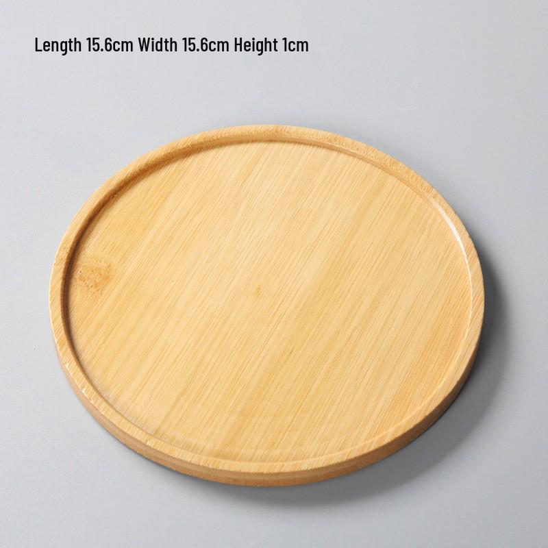 Bamboo Cup and Flower Pot Mat - Round, Rectangular, Irregular Shapes In Multiple Sizes