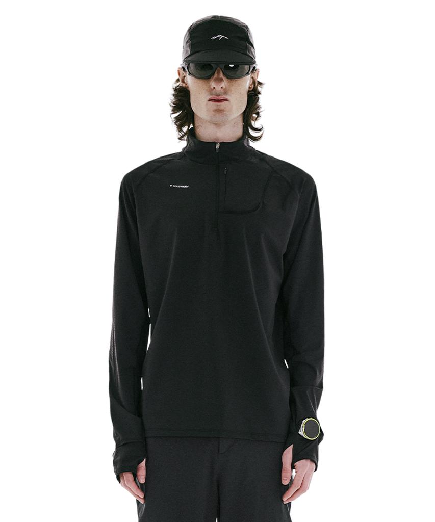 Koldeuwom Tempo Grid Half Zip (Black)
