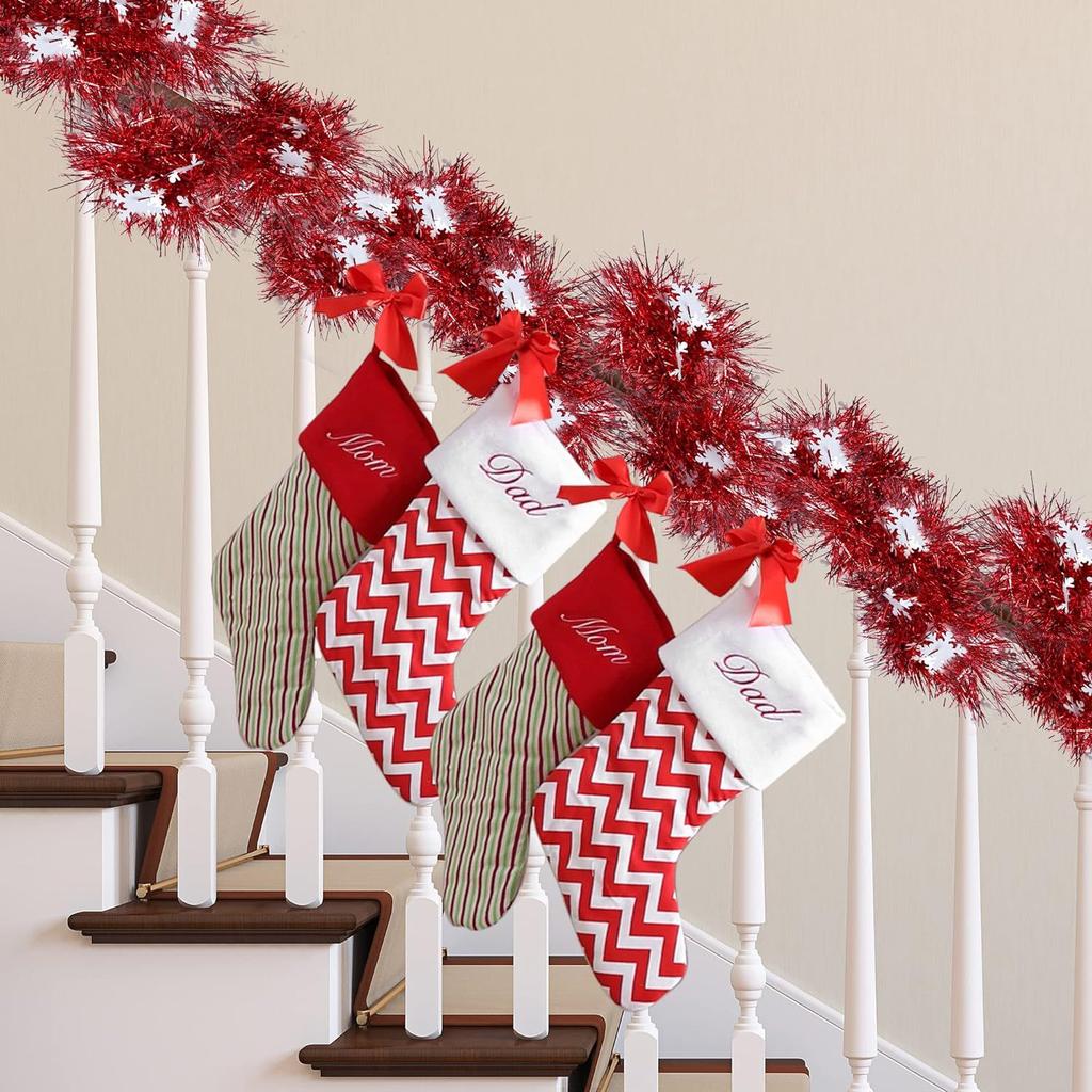 Christmas Decoration Top Snowflake Hexagram Shape Home Decoration Thickened Encrypted Ribbon Top Strips Party Supplies