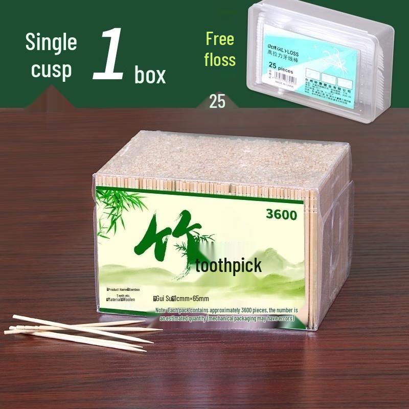 Wuhe Bamboo Disposable Toothpicks
