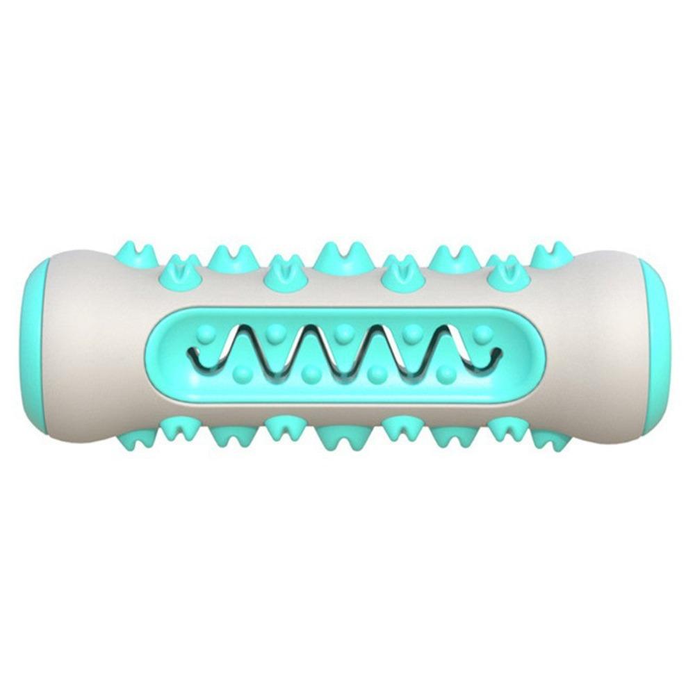 Bite Resistant Dog Toothbrush Non-slip Dog Teething Bones Rod Puppy Cleaning Toy  Pet Gift