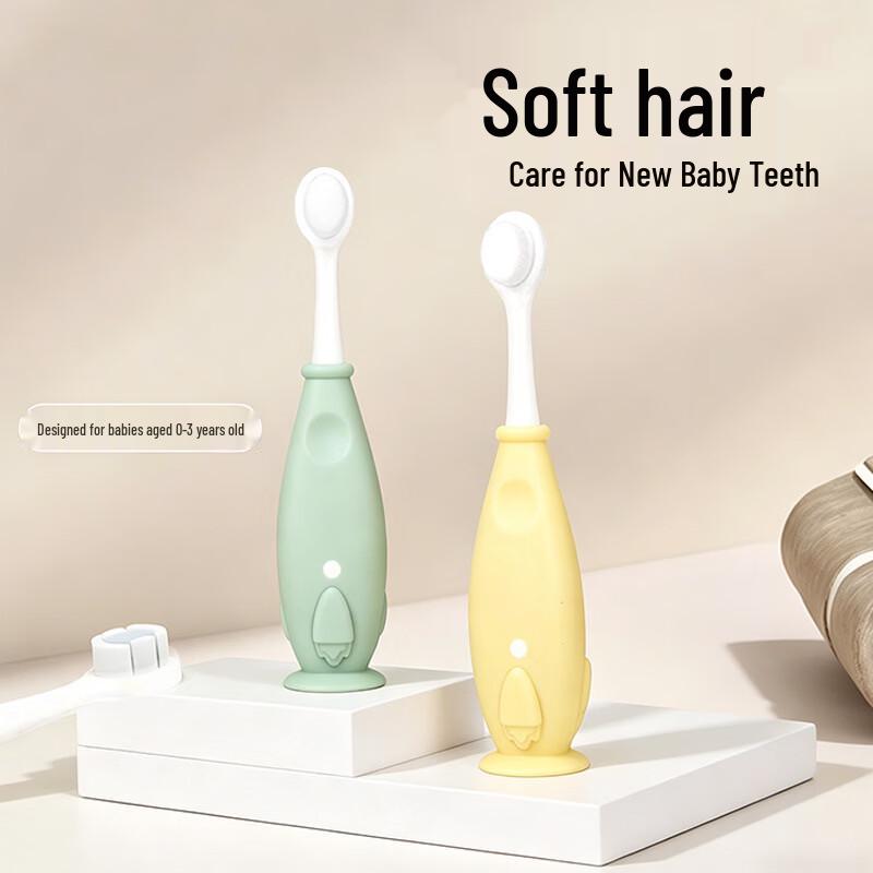 Kids Rocket Soft Bristle Toothbrush Set