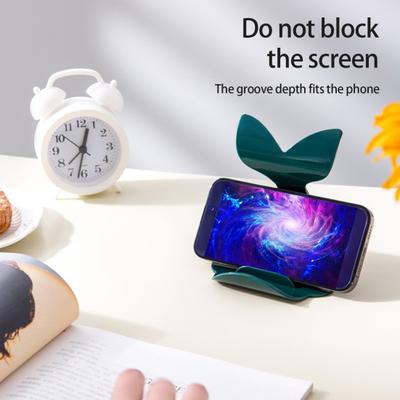 Supporto per Telefono Forma Creativa Universale Alta Stabilità Bordo Liscio Riutilizzabile Forma di Balena Supporto per Cellulare Supporto per Tablet Cancelleria per Ufficio